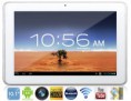 SANEI N10 Android 4.0.4 Qualcomm Dual-Core 8225 2 x 1.2 GHz Tablet PC with Wi-Fi, Built-in 3G, GPS, Capacitive IPS Touch (4G) (White)